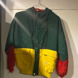 Corduroy bomber jacket